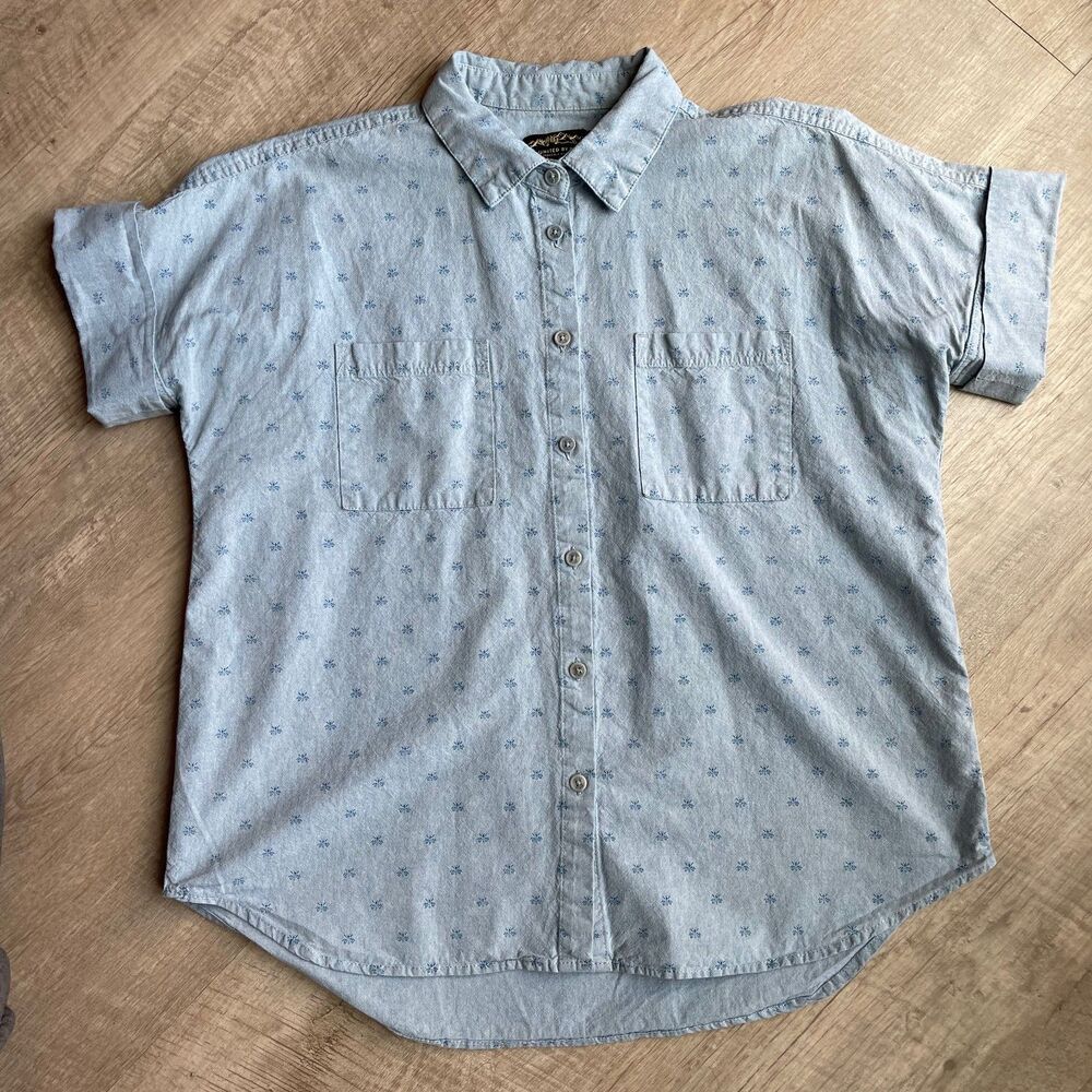 United by Blue Bee Print Button Down Shirt
